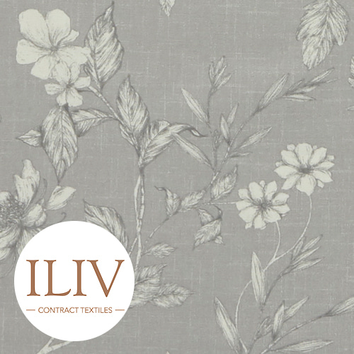 ILIV Etched Vine Fabric Feather 영국수입 원단/북유럽원단/커튼원단/인테리어원단/쿠션원단(1/2마)