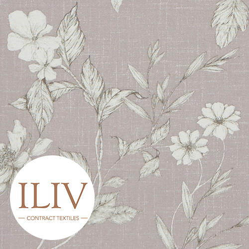 ILIV Etched Vine Fabric Wildrose 영국수입 원단/북유럽원단/커튼원단/인테리어원단/쿠션원단(1/2마)