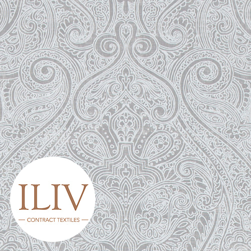 ILIV Paisley Fabric Granite 영국수입 원단/북유럽원단/커튼원단/인테리어원단/쿠션원단(1/2마)