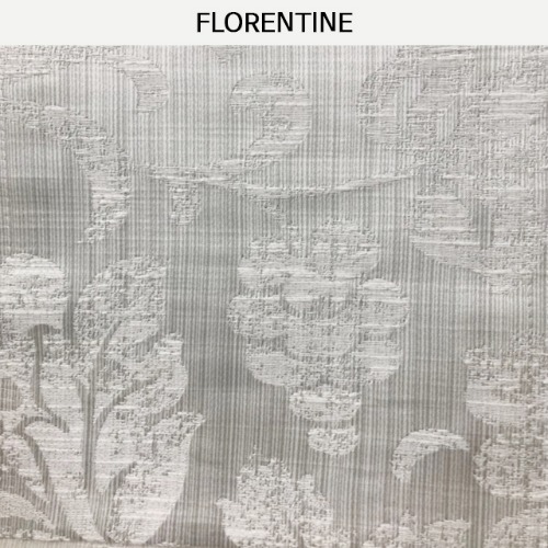 Florentine 플로렌틴 01 Silver 벨기에 수입 자카드원단/쿠션원단/커튼원단/고급원단 (1/2마)