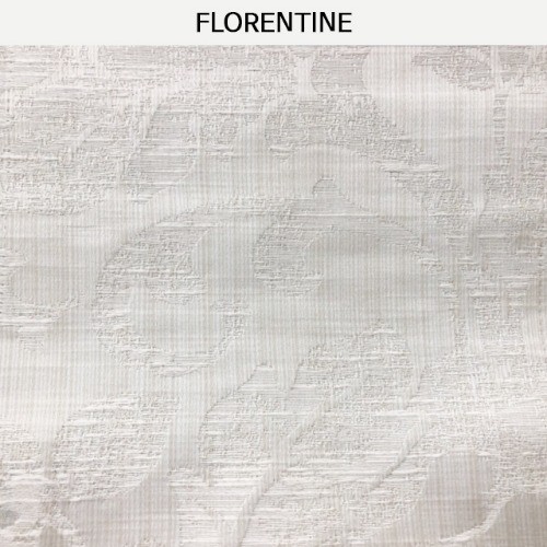 Florentine 플로렌틴 02 Cream 벨기에 수입 자카드원단/쿠션원단/커튼원단/고급원단 (1/2마)